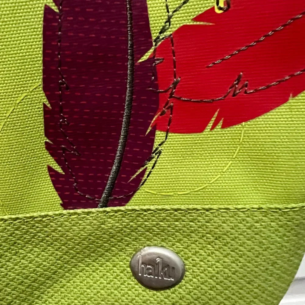Haiku Apple green Drift Eco friendly Crossbody Bag
